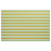 Hellgelb, goldenes und grünes Muster Stoff (Fat Quarter (45,7 x 55,9 cm))