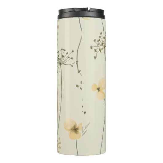 Hellgelb grün thermosbecher (Rückseite)