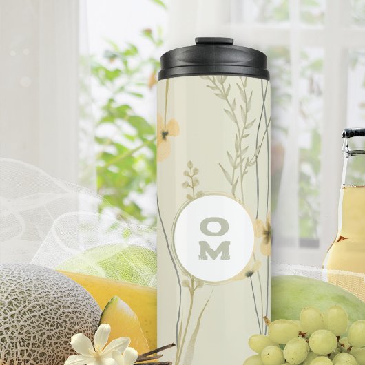 Hellgelb grün thermosbecher