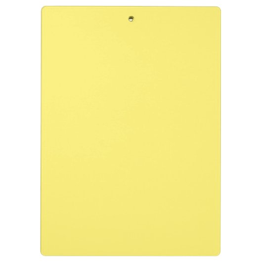 “Hellgelb” Klemmbrett (Rückseite)