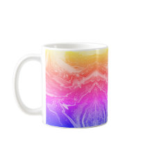 Hellgelb Orange Pink Lila Kaffee Tasse