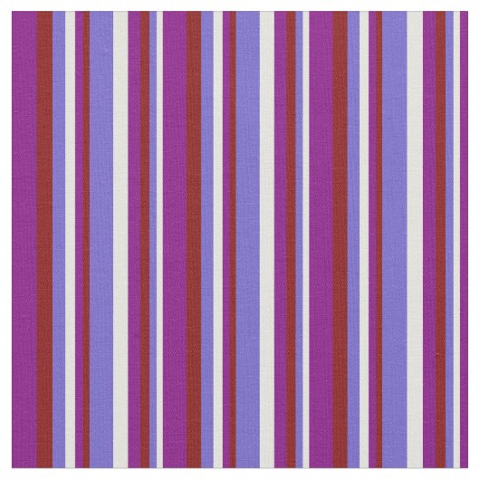 Hellgelb, schieferblau, Maroon und Lila gefärbt Stoff (Nahaufnahme)