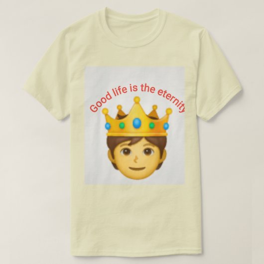 Hellgelb T-Shirt (Design vorne)