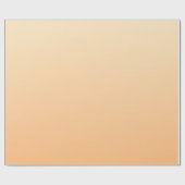 Hellgelb und orange Farblinie Geschenkpapier (Flach)