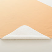 Hellgelb und orange Farblinie Sherpadecke (3/4)