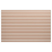 Hellgelb und siennenfarbenes Streifenmuster Stoff (Fat Quarter (45,7 x 55,9 cm))