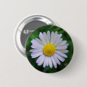 Hellgelb-weiß Button (Vorne & Hinten)