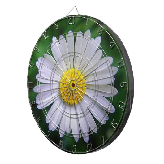 Hellgelb-weiß Dartscheibe (Vorderseite rechts)