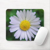 Hellgelb-weiß Mousepad (Mit Mouse)