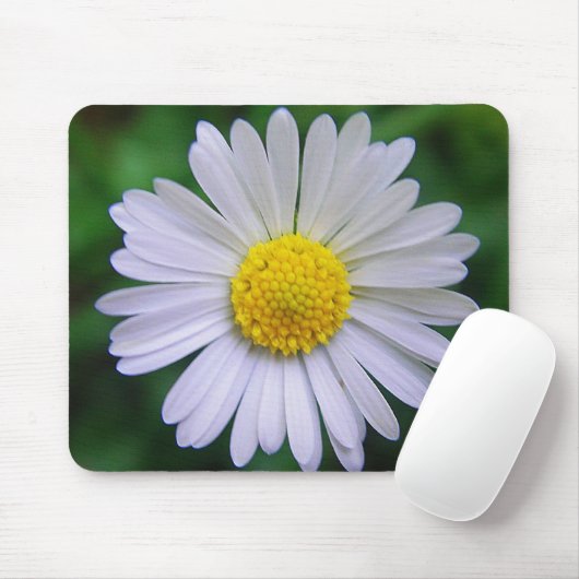 Hellgelb-weiß Mousepad (Mit Mouse)