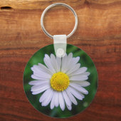 Hellgelb-weiß Schlüsselanhänger (Vorderseite)