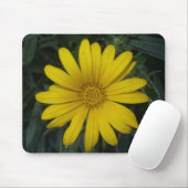 hellgelbe Blume Mousepad (Mit Mouse)