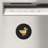 Hellgelbe Ente Magnet (In Situ (Geschirrspüler))