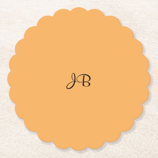 Hellgelbe Farbe TEMPLATE Untersetzer (Vorderseite)