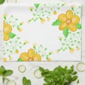 Hellgelbe Felle Handtuch (Gefaltet)