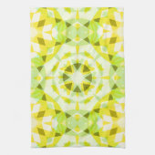 Hellgelbe grüne Sommer-Star Dopamin-Dekoration Art Geschirrtuch (Vertikal)