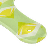 Hellgelbe grüne Sommer-Star Dopamin-Dekoration Schneidebrett (Ecke)