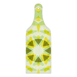 Hellgelbe grüne Sommer-Star Dopamin-Dekoration Schneidebrett