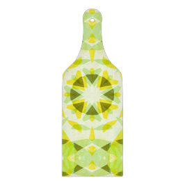 Hellgelbe grüne Sommer-Star Dopamin-Dekoration Schneidebrett