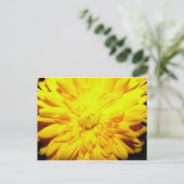 Hellgelbe Mamma-Postkarte Postkarte (Stehend Vorderseite)