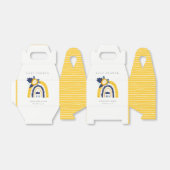 Hellgelbe Navy Boho Bläsernchen Rainbow Baby Dusch Geschenkschachtel (Ungefaltet)