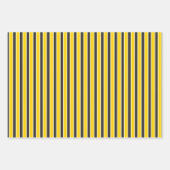 Hellgelbe Papiertücher Geschenkpapier Set (Vorderseite)