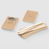 Hellgelbe Rose auf der Erde Farbe Hintergrund napi Fächer (Non-assembled)