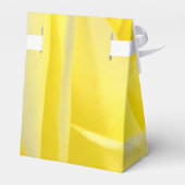 Hellgelbe Rosenhochzeit Geschenkschachtel (Rückseite)