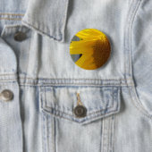 Hellgelbe Sonnenblume Button (Beispiel)