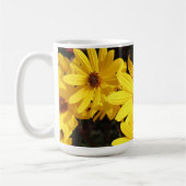 Hellgelbe Sonnenblume Kaffeetasse (Links)