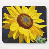 Hellgelbe Sonnenblume Mousepad (Vorne)