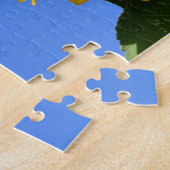 Hellgelbe Sonnenblume Puzzle (Seite)