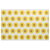 Hellgelbe Sonnenblumen Blumengestelle Stoff (Fat Quarter (45,7 x 55,9 cm))