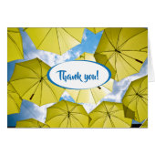 Hellgelbe Sonnenschirme (Vorderseite (Horizontal))