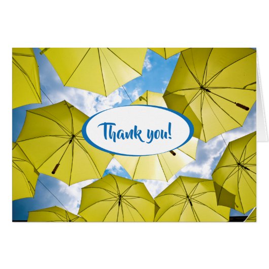 Hellgelbe Sonnenschirme (Vorderseite (Horizontal))