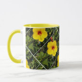 Hellgelbe Stiefmütterchen Tasse (Links)