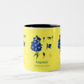 Hellgelbe Tasse bluebonnets Regency Romance (Mittel)