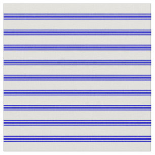 Hellgelbe und blaue farbige Linien Stoff
