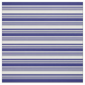 Hellgelbe und dunkelblaue Linien Stoff (Muster)