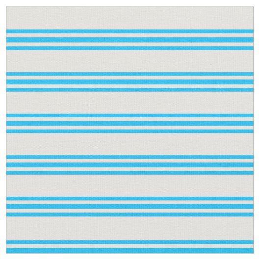Hellgelbe und tiefblaue blaue Linien Stoff (Nahaufnahme)