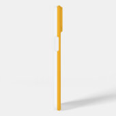 Hellgelbe und weiße Streifen mit Süßigkeiten Case-Mate iPhone Hülle (Rückseite / Rechts)