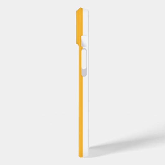 Hellgelbe und weiße Streifen mit Süßigkeiten Case-Mate iPhone Hülle (Rückseite / Links)