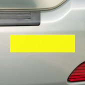 Hellgelbe Unterschrift EZ-C/ Autoaufkleber (Auf Auto)