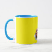 Hellgelber Kaffee-Tasse Tasse (Links)
