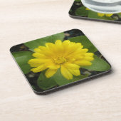 Hellgelber Marigold Cork Untersetzer (Linke Seite)