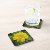 Hellgelber Marigold Cork Untersetzer (Rechte Seite)