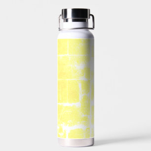 Hellgelber Marmor Flasche aus rostfreiem Stahl