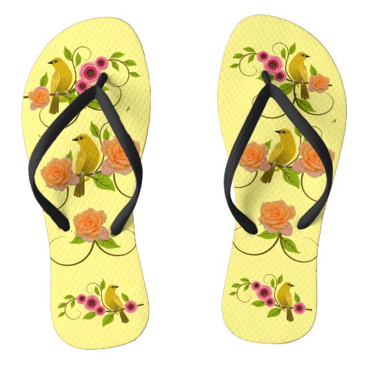 Hellgelber Poolstrand Badesandalen (Fußbett)