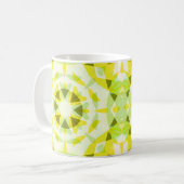 Hellgelber Sommer-Star Dopamin Deco Tee Kaffeetasse (Vorderseite Links)