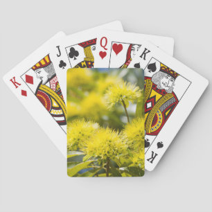 Hellgelber Viehbaum Spielkarten